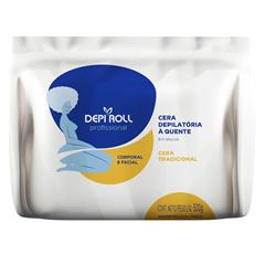Cera Depilatoria Quente Blocos 500G Tradicional - Depi Roll