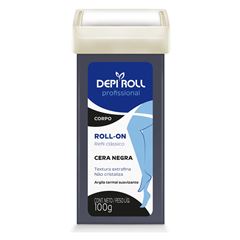 Depiroll Refil Cera Roll On Corp Negra 100G, Depiroll