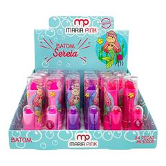 Batom Sereia Maria Pink 24x1