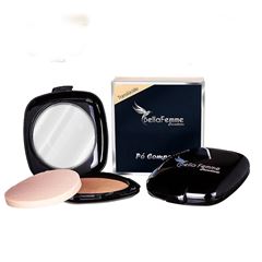 PO COMPACTO BELLA FEMME LUXO CLARO BF100
