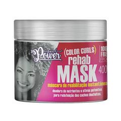 Color Curls Rehab Mask - Máscara De Reabilitação Soul Power