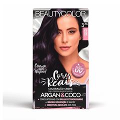 Coloração Beautycolor Permanente Kit - 3.66 Castanho Purpura