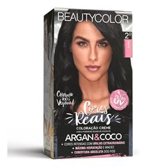 Coloração Beautycolor Permanente Kit - 2.0 Preto
