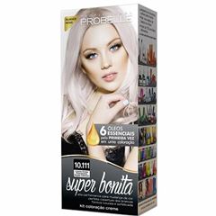 Coloração Probelle Super Bonita Louro Cinza Clarissimo Super Intenso 10.111