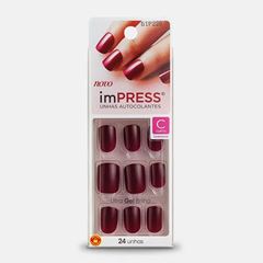 Unha Postiça Autocolante Impress Curta Matchmaker - Kiss New York