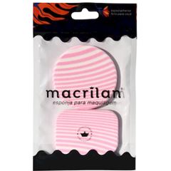 Kit Ej1-1 Com 2 Esponjas Redonda E Retangular Macrilan