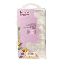 Unha Postica Realista Dafu Quadrada C/100un MT04