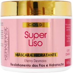 MÁSCARA DE TRATAMENTO KERABRASIL SUPER LISO 500G