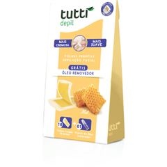 Folhas Prontas P/Depilação Facial Tutti Mel C/18un
