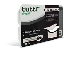 Cera Elástica Tutti Depilação Argila Negra 250g