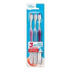Escova Dental Klin Soft Clean Média  