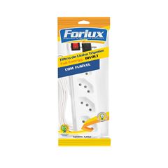 Filtro de Linha Forlux 4 Tomadas 1,2mts 10A/250v