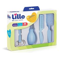 Kit Recém Nascido Lillo Higiene Azul