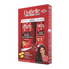 Kit Shampoo e Condicionador DaBelle SOS Crescimento 375ml/175ml