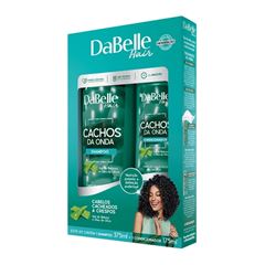Kit Shampoo e Condicionador DaBelle Cachos da Onda 375ml/175ml