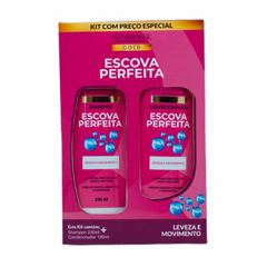 Kit Shampoo 230ml + Condicionador 190ml Kerabrasil Garlic