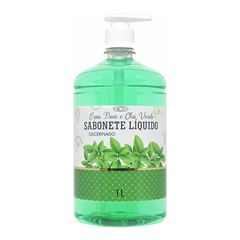 Sabonete Líquido Kerabrasil Erva Doce e Chá Verde 1lt