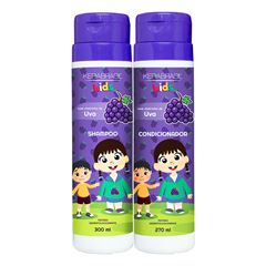 Kit Shampoo 300ml + Condicionador 270ml Kerabrasil Uva