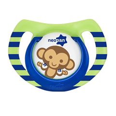 Chupeta Neopan Estampada Ortodôntica Tam 1 Verde