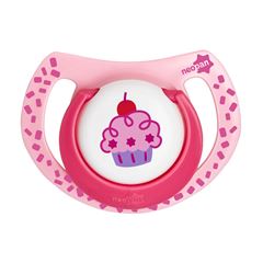 Chupeta Neopan Estampada Ortodôntica Tam 1 Rosa