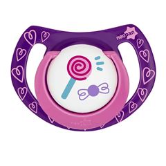Chupeta Neopan Estampada Ortodôntica Tam.1 Lilás