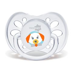 Chupeta Neopan Decorada Universal Tam.1 Cristal