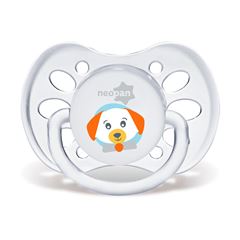 Chupeta Neopan Decorada Ortodôntica Tam.1 Cristal