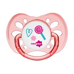 Chupeta Neopan Criativa Ortodôntica Tam.1 Rosa