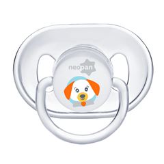 Chupeta Neopan Decorada Convencional Tam.1 Cristal
