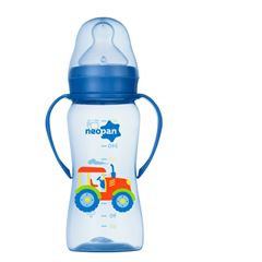 Mamadeira Neopan Criativa Ortodôntica C/Alça Azul 300ml