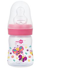 Mamadeira Neopan Decorada Ortodôntica Tam.1 Rosa 70ml