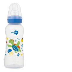 Mamadeira Neopan Decorada Ortodôntica Tam.2 Azul 250ml