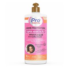 Creme para Pentear Pro Cachos Super Hidratação 1L