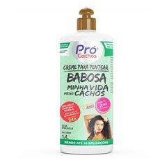 Creme para Pentear Pro Cachos Babosa 1,1lts