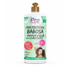 Creme para Pentear Pro Cachos Babosa Minha Vida 300ml