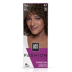 Mini Kit Coloração Yamá Fashion Beauty Care Color 4.7