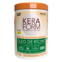 Creme de Tratamento Intensivo Keraform Óleo de Rícino 1kg