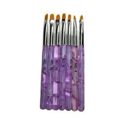 Kit Pincel Dafu Decorac?o de Unhas C/7un DF-PU0701