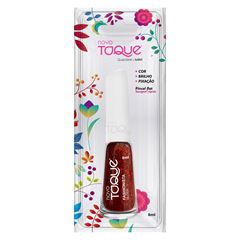 Esmalte Novo Toque Fashionista Glitter 8ml