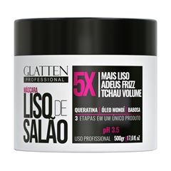 Máscara Glatten Liso de Salão 500gr
