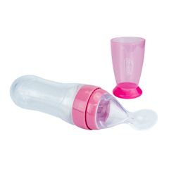 Colher Dosadora Pimpolho Unissex Rosa