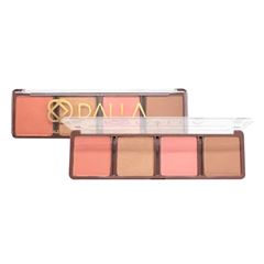 Paleta de Blush Dalla Iluminador e Contorno Nude