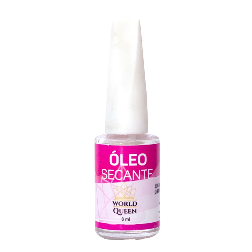 Óleo Secante World Queen Unhas 8ml | Armazém dos Cosméticos