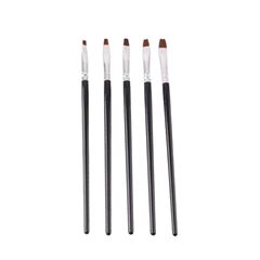 Kit Pincel para Decorac?o de Unhas C/5pcs