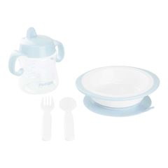 Kit de Alimentac?o Pimpolho C/4pcs Masculino Azul