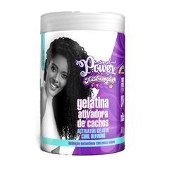 Gelatina Capilar Soul Power Ativadora de Cachos Texturizações 800g