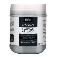 Creme para Massagem Bio Soft Carvão Ativado 680g