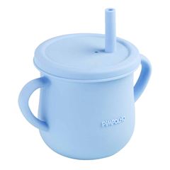 Copo Pimpolho C/Canudo Masculino Azul 150ml