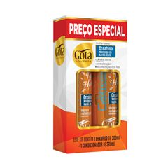 Kit Shampoo + Condicionador Gota Dourada Gotíssima Confrei Sereno 300ml
