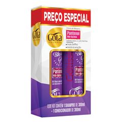 Kit Shampoo + Condicionador Gota Dourada Gotíssima Chuva Bálsamo 300ml